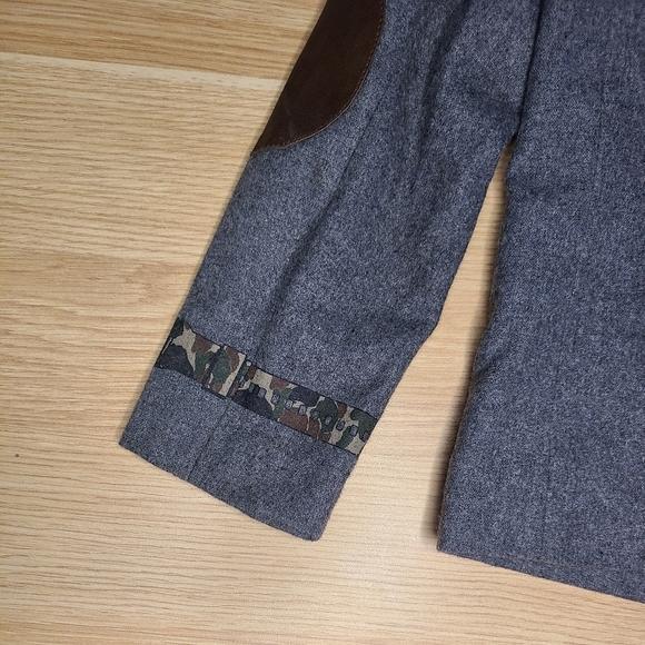 Mini Shiatsu boys Medium Wool Blazer - Picture 2 of 10